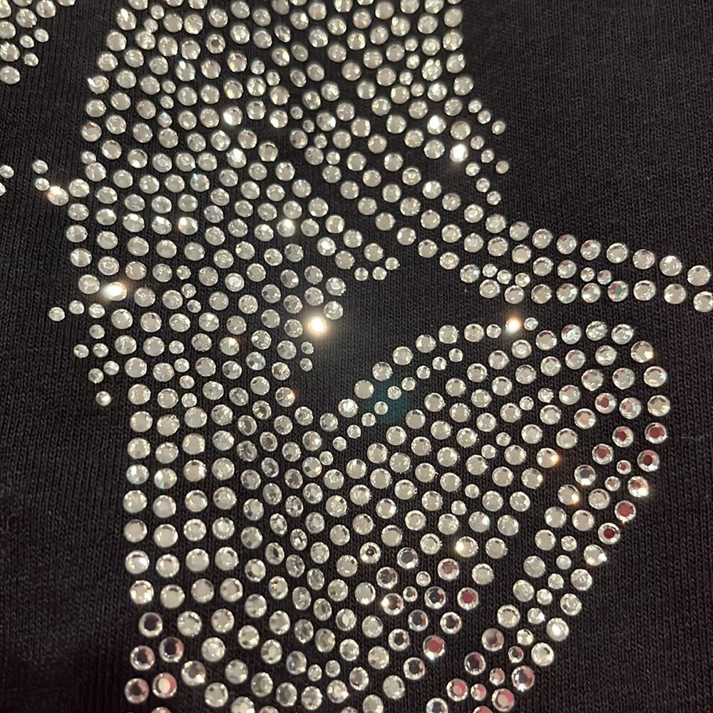 💥SOLD💥O-Mighty Devil & Angel Crystal💥 Rhinestone top - Picture 8 of 12